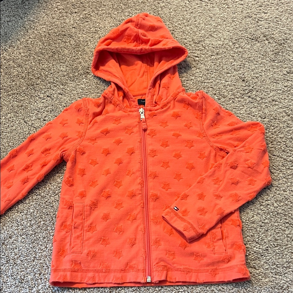 Tommy Hilfiger Kids Orange Star Hoodie